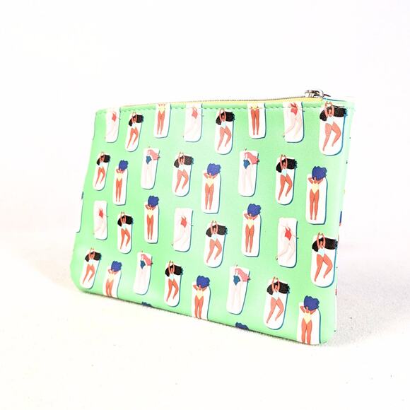 NWOT IPSY Beachwear Print Cosmetic Pouch - Picture 2 of 6